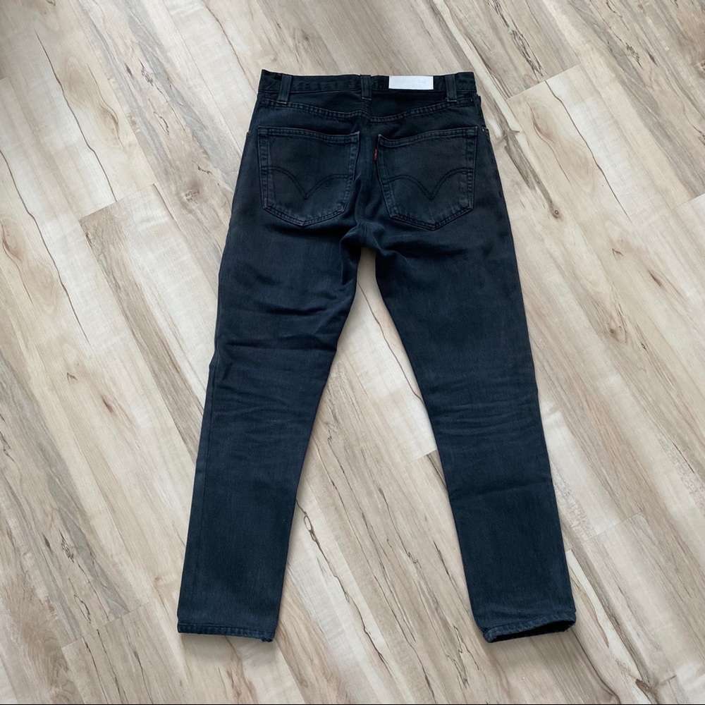 RE/DONE Levi’s High Rise Ankle Crop - Picture 3 of 6